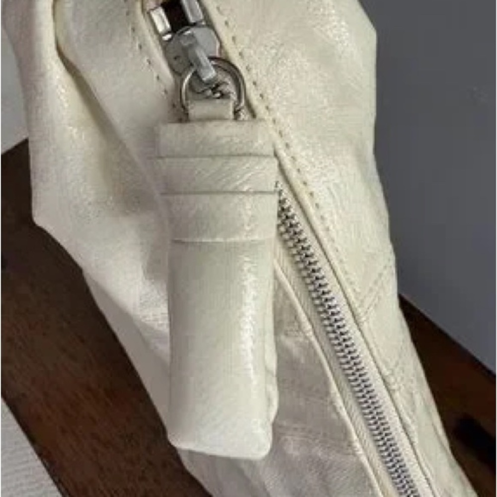 Lemaire Small Croissant Bag in Almond Milk - Picture 3 of 10